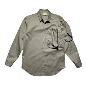 Cargo pocket button down